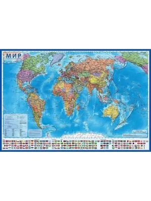 Фотообои карта мира деткая 3D. Размер 400х270 - купить по выгодной цене в  интернет-магазине OZON (335713442)