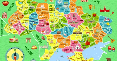 Карта-пазл для дітей Uteria «Історична карта України» (36 деталей) - купити  в інтернет магазині Neuron Toys