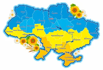 Стенд \"Карта України\" - stendmarket.com