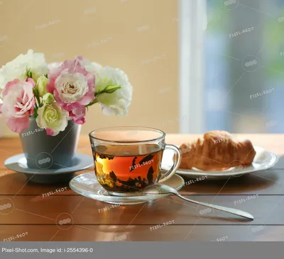 Рисунок чашка чая - 60 фото