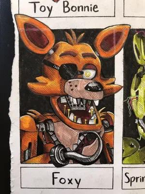 Withered foxy five nights at freddys 2\" Poster for Sale by teraMerchShop |  Redbubble