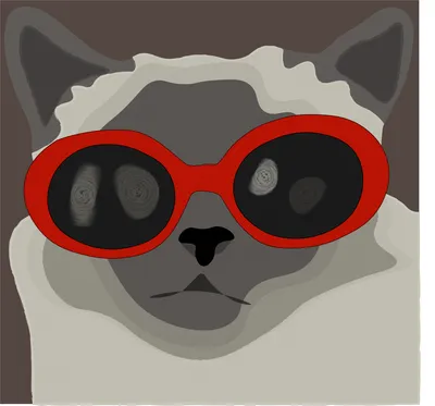 Постер «Кот в очках» бумага 21х29.7 см по цене 84 ₽/шт. купить в Москве в  интернет-магазине Леруа Мерлен