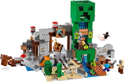 Конструктор Лего Майнкрафт Шахта крипера 21155 LEGO Minecraft The Creeper  Mine (ID#1326488648), цена: 7999 ₴, купить на Prom.ua