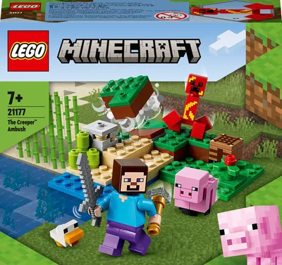 LEGO Конструктор Minecraft Майнкрафт My world Шахта Крипера