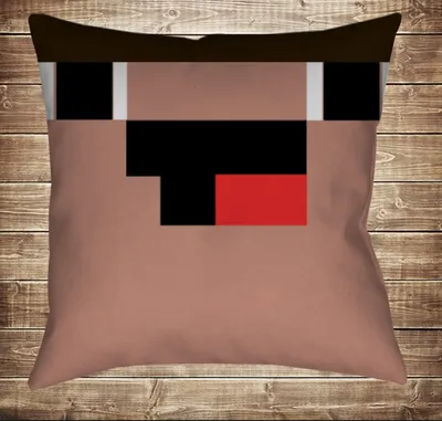 Подушка Minecraft Нубик | Booom Shop