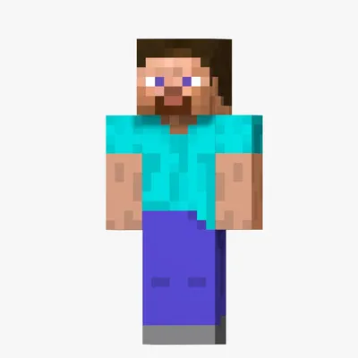 Стив Персонаж из Minecraft 3D Модель $1 - .fbx .obj .max - Free3D