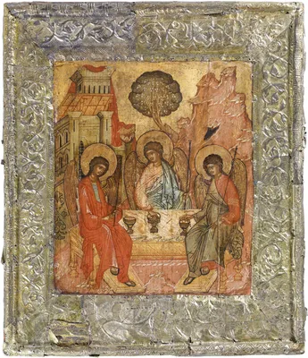 Икона Святая Троица - «VIOLITY»