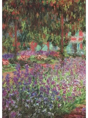 Репродукции Произведений Искусства Blue Water Lilies по Claude Monet  (1840-1926, France) | WahooArt.com