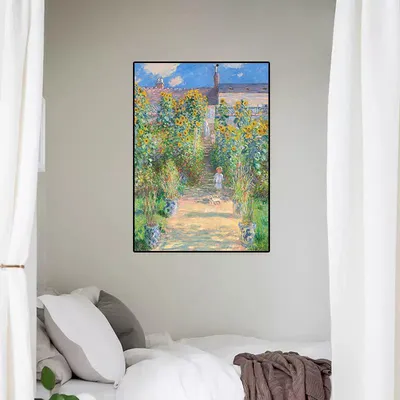 Известная картина «ВОДНЫЕ ЛИЛИИ» от Клода Моне, Картина на холсте, постеры  и принты, импрессионистские художественные картины для домашнего декора |  AliExpress