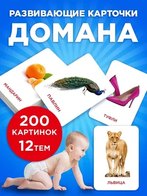 Обучающие карточки Домана Вундеркинд с пеленок \"Домашние животные\", 20 шт -  купить с доставкой по выгодным ценам в интернет-магазине OZON (170666351)
