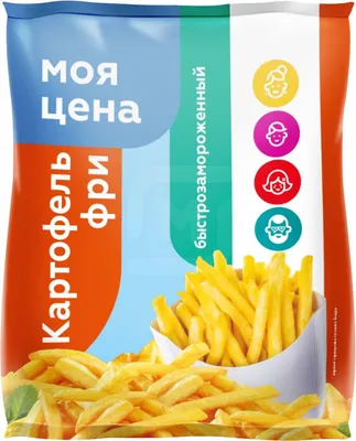Купить Картофель фри 10 мм «Байсад» - 2,5 кг с доставкой в Москве