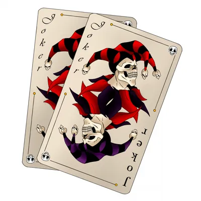 Джокера Игральной Карты — стоковая векторная графика и другие изображения  на тему Джокер - Фигурная карта - Джокер - Фигурная карта, Карточная игра,  Векторная графика - iStock