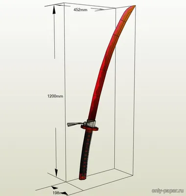 Катана из анимэ Ван Пис купить в Екатеринбурге недорого
