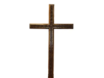 Крест католический сосновый на могилу \"НКС-3\"
