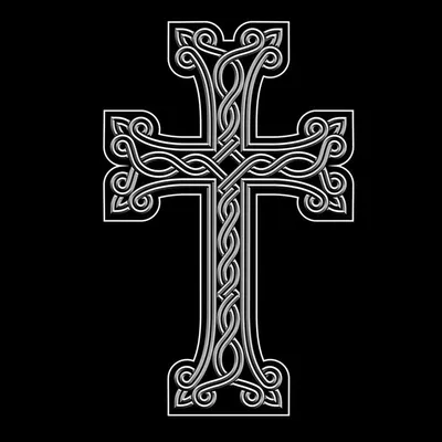 Деревянный католический крест ручной работы - Кресты и Образки