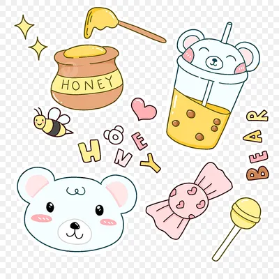 collection character animals cute kawaii on white background Stock Vector |  Adobe Stock