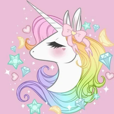 Единорог кавай для срисовки 🦄 | Cute drawing images, Cute kawaii drawings,  Kawaii girl drawings