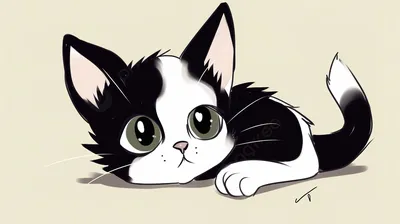 Милый котик | Веселые Рисунки | Дзен