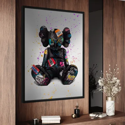 Hypebeast Kaws ' Poster, picture, metal print, paint by MatiasCurrie |  Displate | Kaws wallpaper, Kaws iphone wallpaper, Android wallpaper vintage