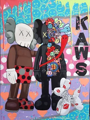 Kaws tribute | DOOGA ART LLC