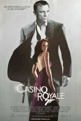 Original Casino Royale Movie Poster - James Bond - 007 - Daniel Craig