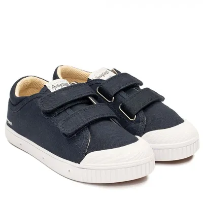 Купить детские кеды G2 Velcro Midnight Blue Canvas бренда Spring Court в  официальном интернет-магазине Code7