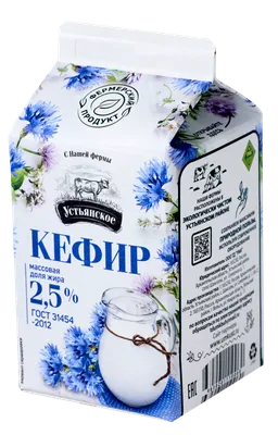 Кефир 3,2% БЗМЖ АО » Зеленоградское», 500г | FoodPort Market