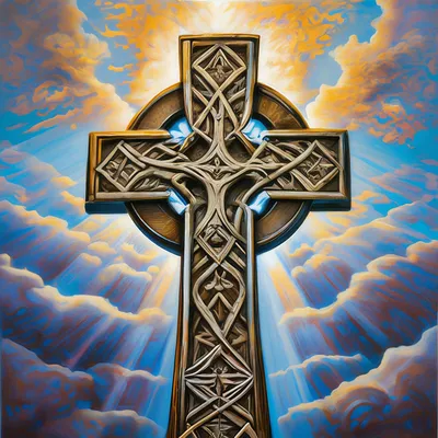 Кельтский крест 3D Модель $34 - .max .fbx .obj - Free3D