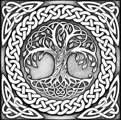 Кельтский орнамент - дерево 3D Модель $49 - .obj .max - Free3D