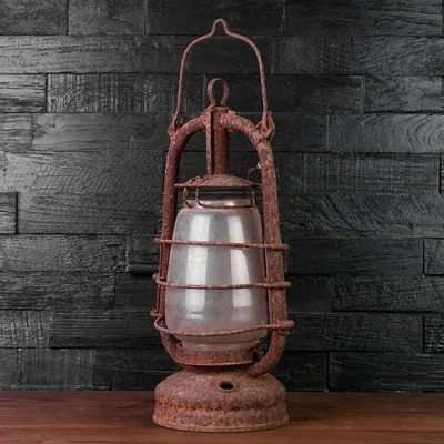 Лампа керосиновая настольная со стеклом (жесть) купить онлайн в  автомагазине Авторота