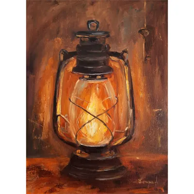 Винтажная керосиновая лампа Vintage Flask With Kerosene Lamp, Винтаж | Home  Concept