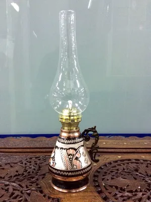 Керосиновая лампа,зимний вечер,…» — создано в Шедевруме