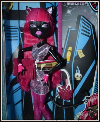 Коллекционная кукла Монстр Хай Кэтти Нуар, Новый скарместр - Monster High  Catty Noir