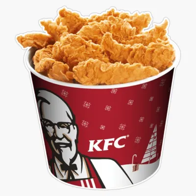 Amazon.com - KFC Bucket Sticker Vinyl Bumper Sticker Decal Waterproof 5\"