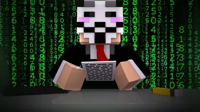 A minecraft hacker flying by cr4zyw0lfish on DeviantArt