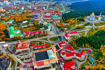 Ханты-Мансийск с высоты — компактный город среди тайги: gelio — LiveJournal