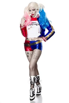 Harley Cosplay Costumes Quinn Carnival Harley Quinn Kids Girls Belt Monster  Jacket Pants Sets Party Clothes. - AliExpress