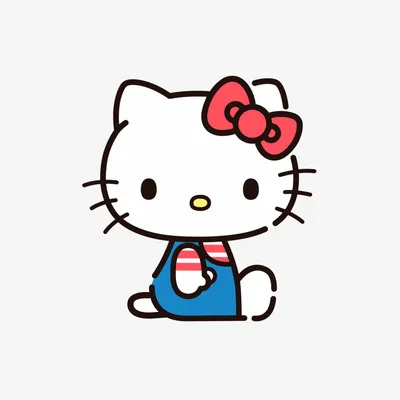 Hello Kitty logo and symbol, meaning, history, PNG