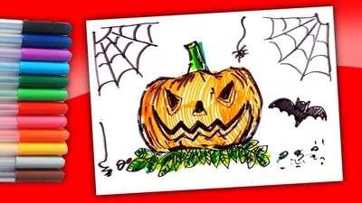 Halloween Hand Draw Doodle Such Pumpkin: стоковая векторная графика (без  лицензионных платежей), 696609982 | Shutterstock