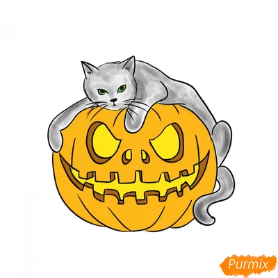 Рисуем привидешку на Хэллоуин! #helloween #рисуеммаркерами #арттуториа... |  TikTok