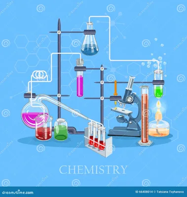 Химия, наука, химические элементы Иллюстрация вектора - иллюстрации  насчитывающей решетка, тип: 41128214