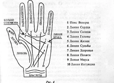 Хиромантия гадание руке картинках