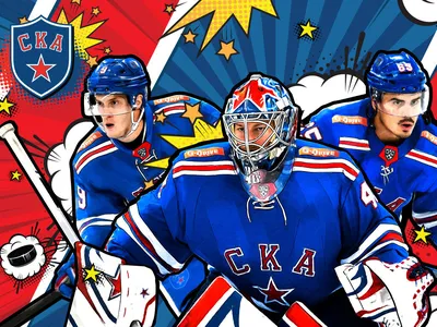 Хоккеисты СКА сами объявили себя на представлении команды в Ледовом дворце  – видео