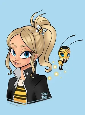 Кукла Леди Баг / Хлоя Буржуа Леди Пчела Ladybug Queen Bee