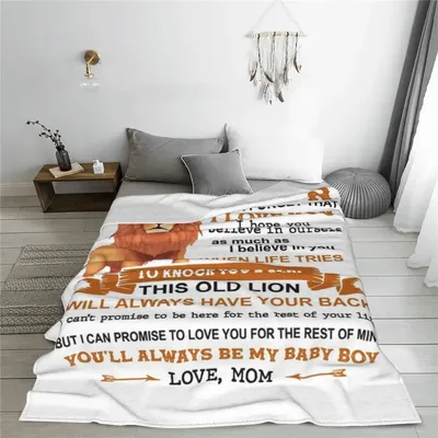 Надпись моему сыну никогда не забывайте о том, что я люблю тебя, Флисовое  одеяло, экспресс, любовь, смешное одеяло для дома, плюшевое тонкое одеяло |  AliExpress