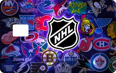 Голографическая наклейка на банковскую карту с вырезом под чип про Хоккей  NHL, 1 шт - купить с доставкой по выгодным ценам в интернет-магазине OZON  (1320586185)