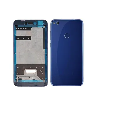 Huawei Honor 8 Lite Complete Back Door Rear Housing Case Body Casing  Replacement With Buttons and sides For Honor 8 Lite - Blue