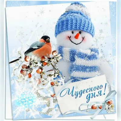 Картинка: Желаю хорошего зимнего дня!