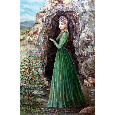 Купить картину Медной горы Хозяйка в Москве от художника Шаргина Любовь