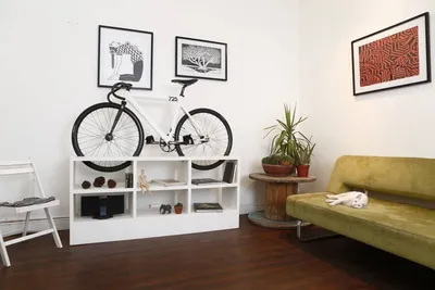 Как и где хранить велосипед в маленькой квартире: системы и приспособления  для хранения велосипеда